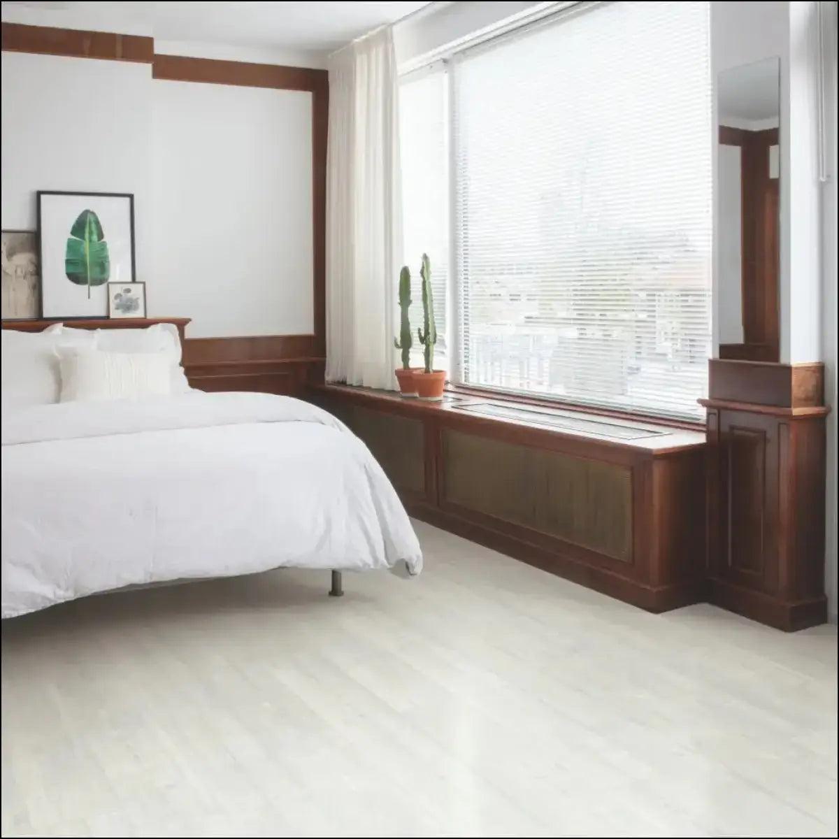 Quick-step bloom vinyl snow pine