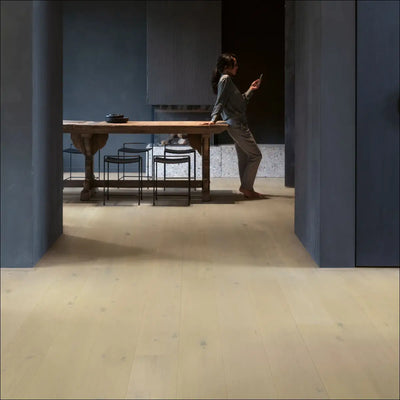 Quick Step Cascada Wintry Forest Oak Extra Matt Engineered Wood Flooring CASC3854 Interior Dining Room