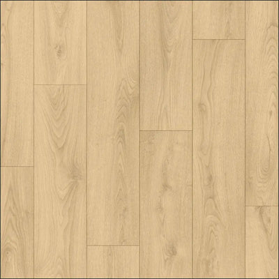 Light oak quickstep classic laminate flooring in desert greige oak clm5802 with natural wood grain pattern