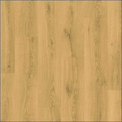 Light classic oak quickstep classic laminate flooring showing natural wood grain and light oak color finish