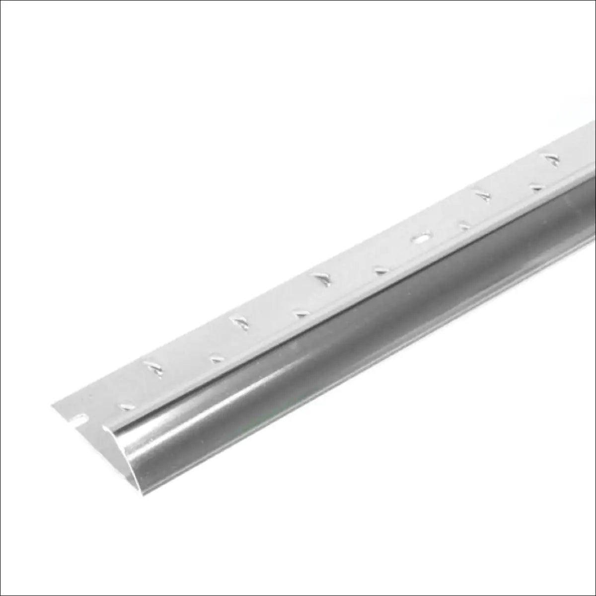 Silver single edge carpet plate