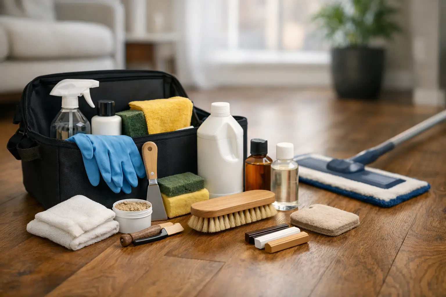 What to Keep in a Flooring Maintenance Kit