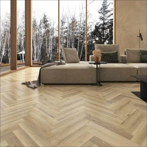 Premium Herringbone Laminate Flooring | 12mm Floors