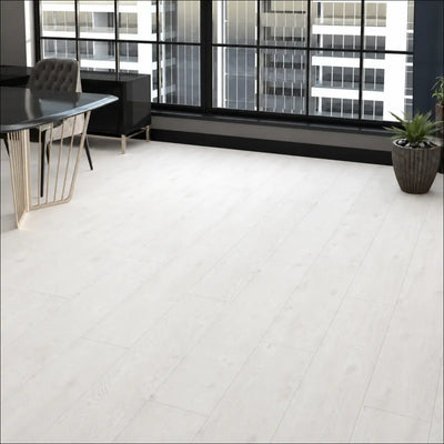 AGT Effect Alp Laminate Flooring PRK904 Interior - White Laminate Flooring