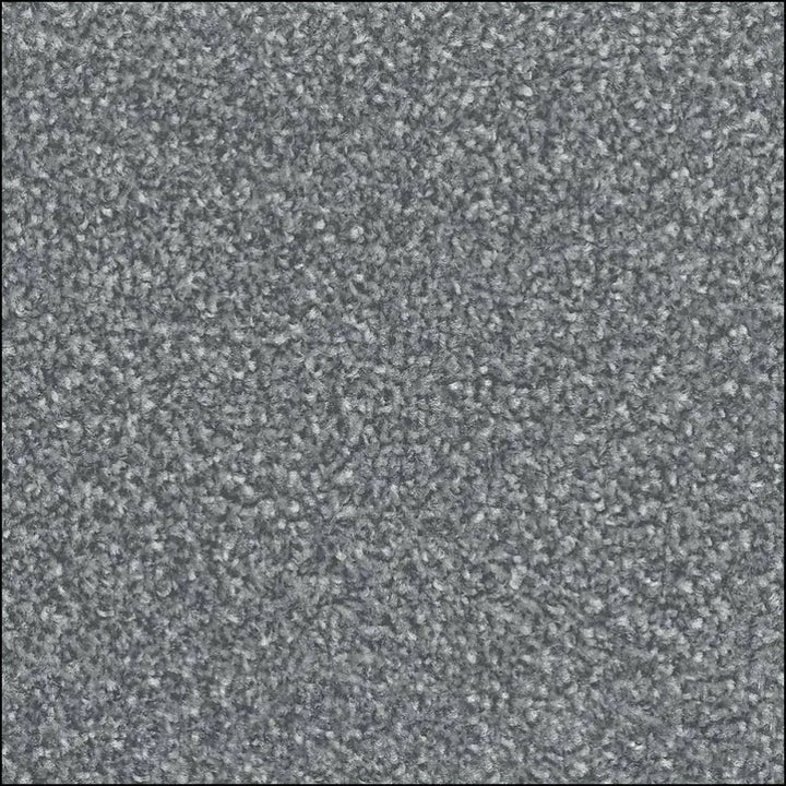 Gray textured amos saxony carpet with speckled surface and felt backing water resistance for saxony floor land use