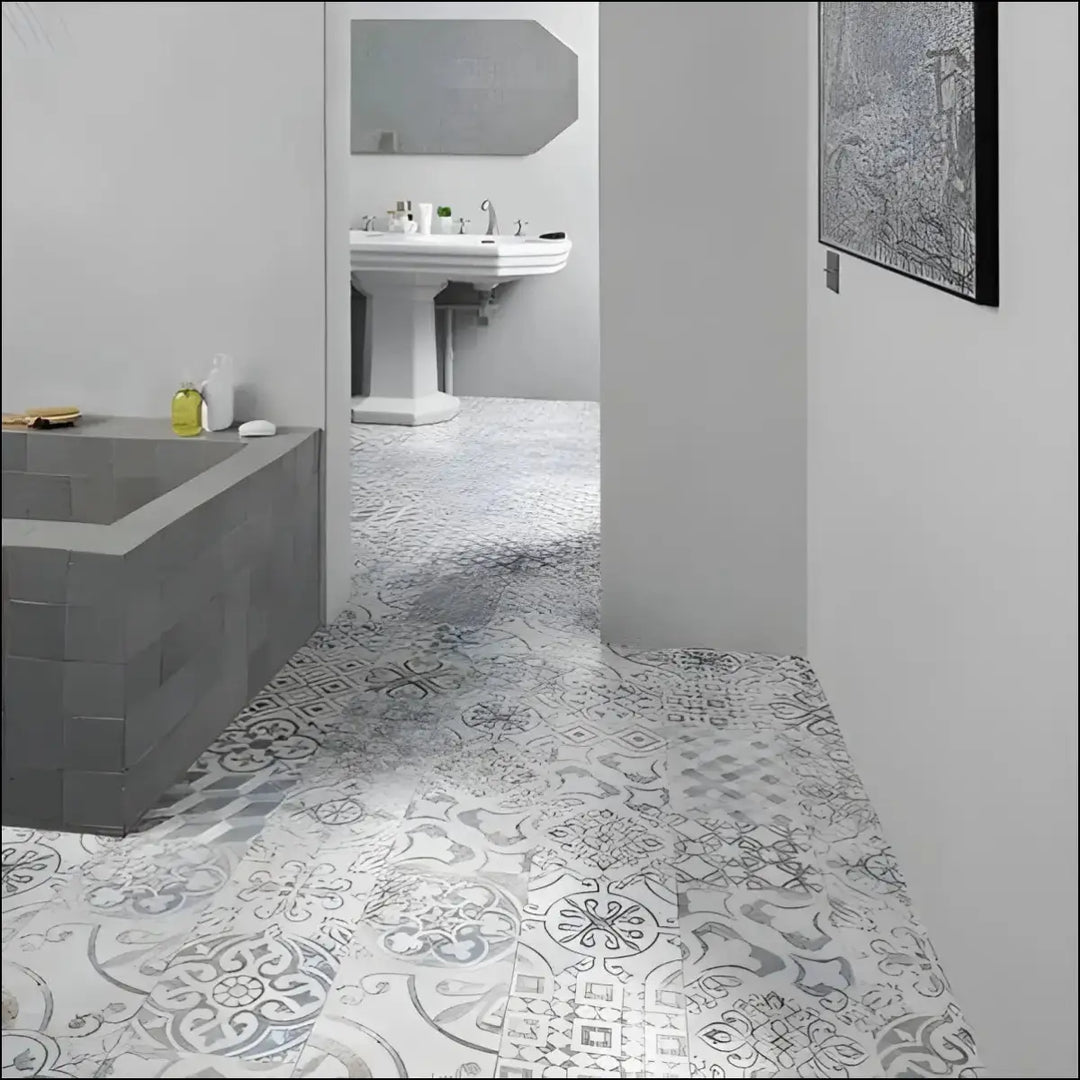 Berry alloc ocean laminate flooring retro chic blue grey