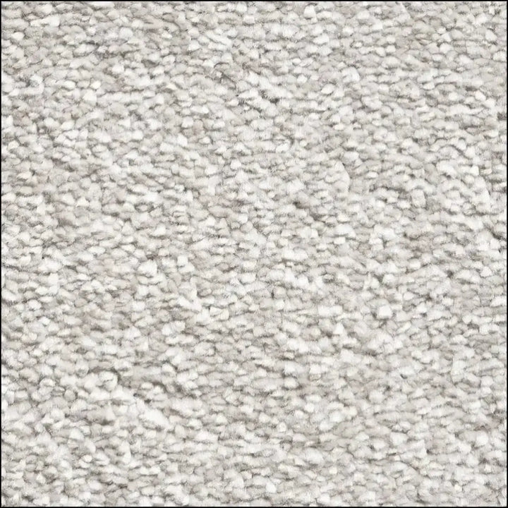 Light gray decadence soft touch saxony carpet with plush comfort and soft dense pile for cozy flooring