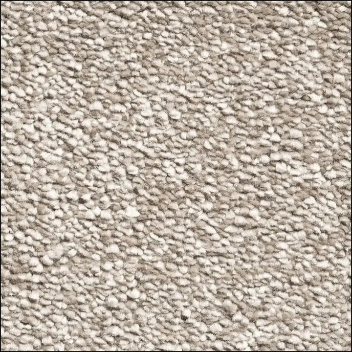 Beige textured decadence soft touch saxony carpet with plush looped pile surface for ultimate plush comfort