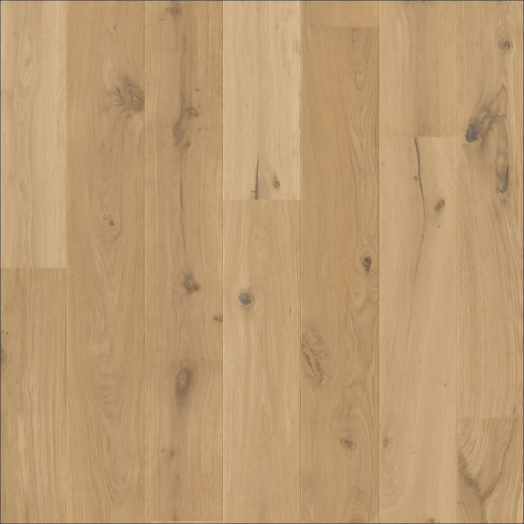 Elka banna engineered banna oak 13mm waterproof engineered wood flooring with natural light oak grain and subtle knots