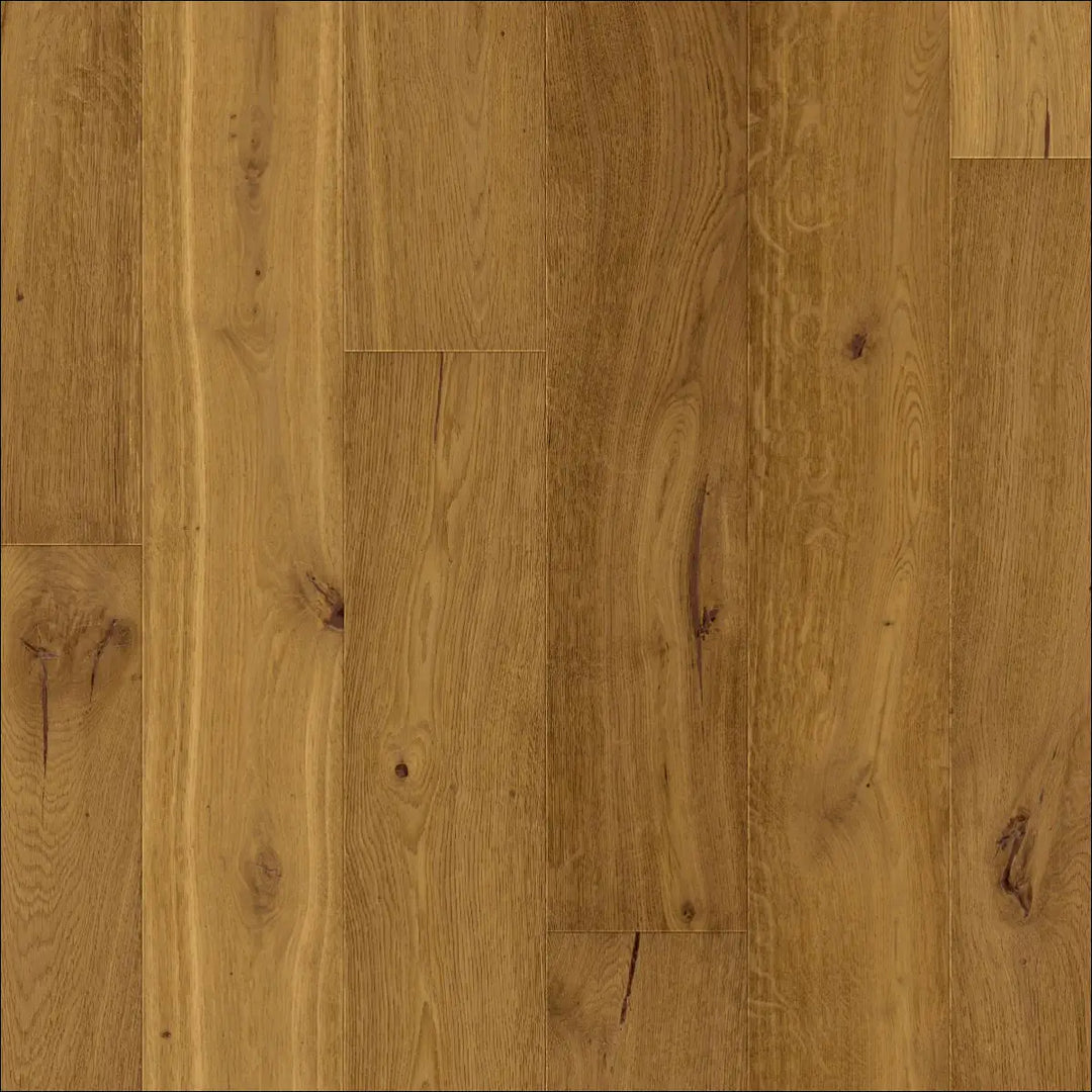 Light brown elka pentle oak waterproof engineered wood flooring with natural grain knots and extra matt finish