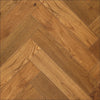 Elka engineered wood herringbone honey smoked oak