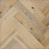 Elka engineered wood herringbone whitewashed oak