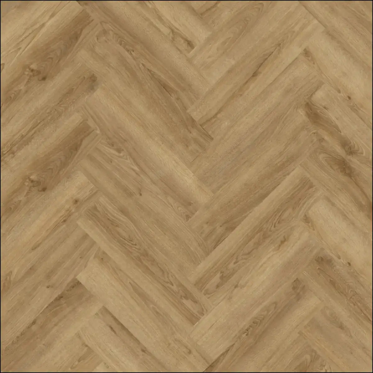 Elka luxury vinyl herringbone kentucky oak honey brown