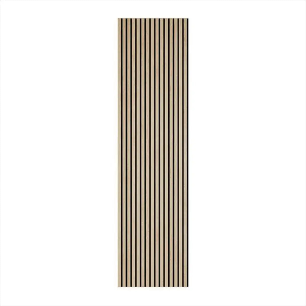 Feature wall panel natural oak