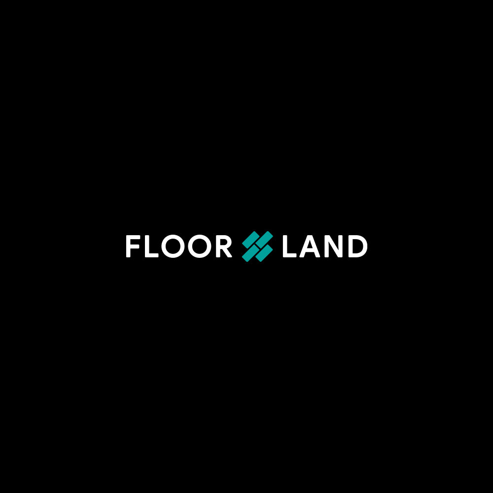 Floor Land Logo Black Background