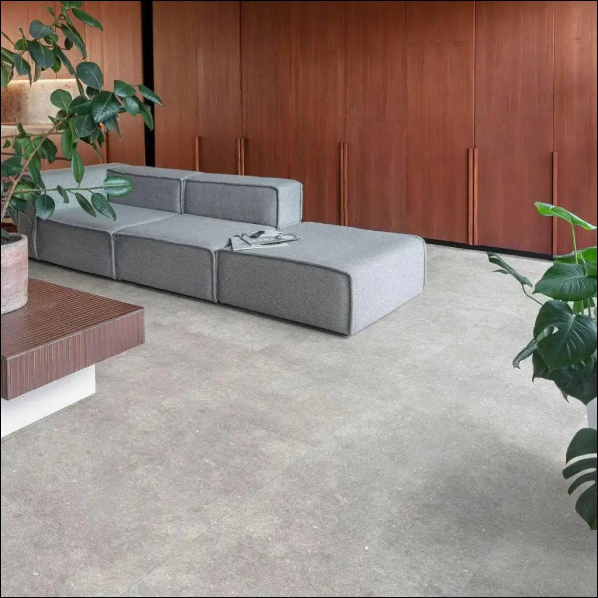 Floorify big tiles vinyl flooring etna f031