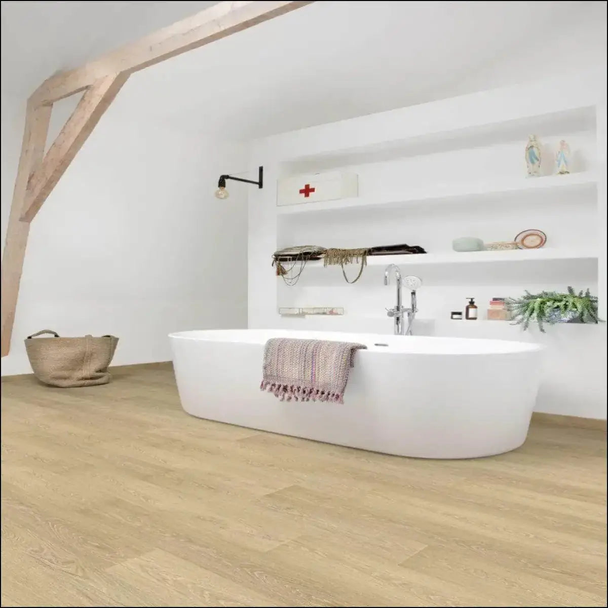 Floorify long planks luxury vinyl flooring blush f006