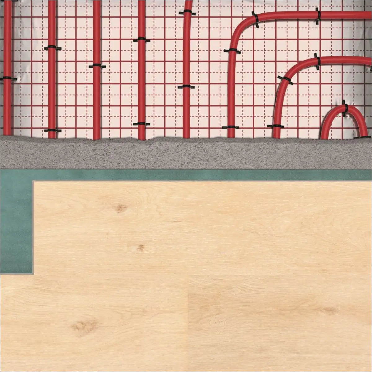 Floorify performance luxury vinyl flooring underlay