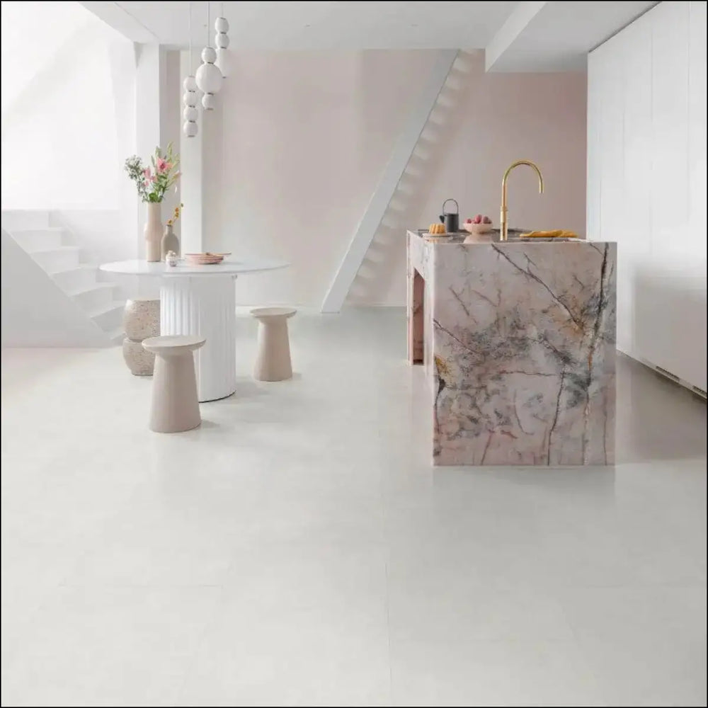 Floorify small tiles vinyl flooring coquille f529