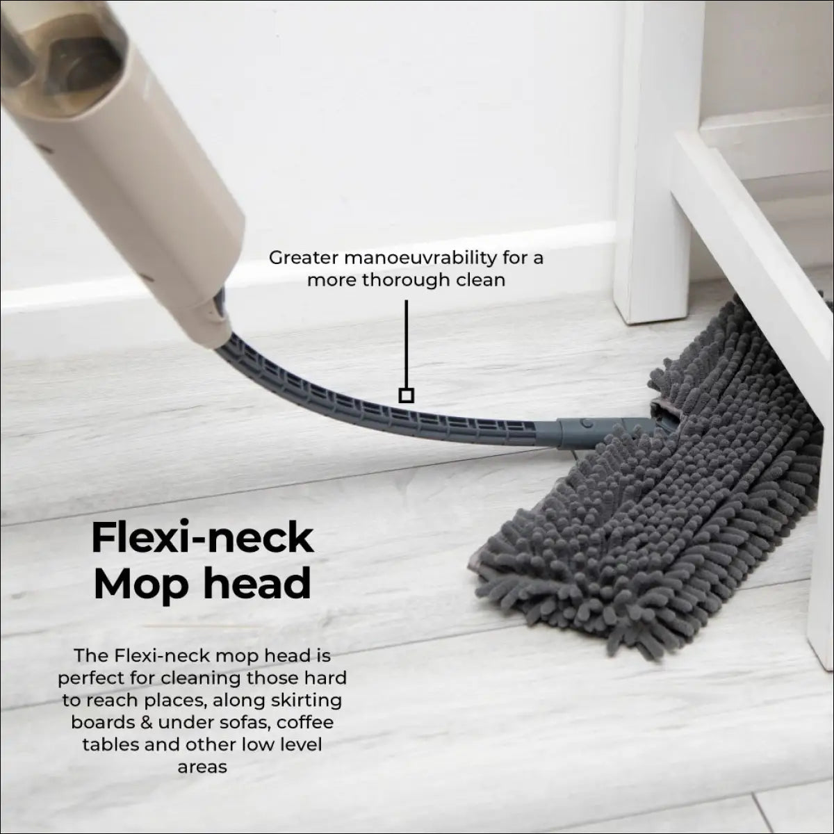 Multi-surface spray mop