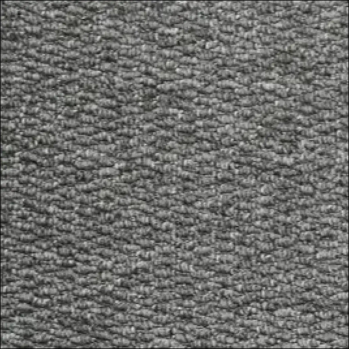 Gray textured nala loop carpet with hard-wearing loop pile and a woven slightly raised surface pattern