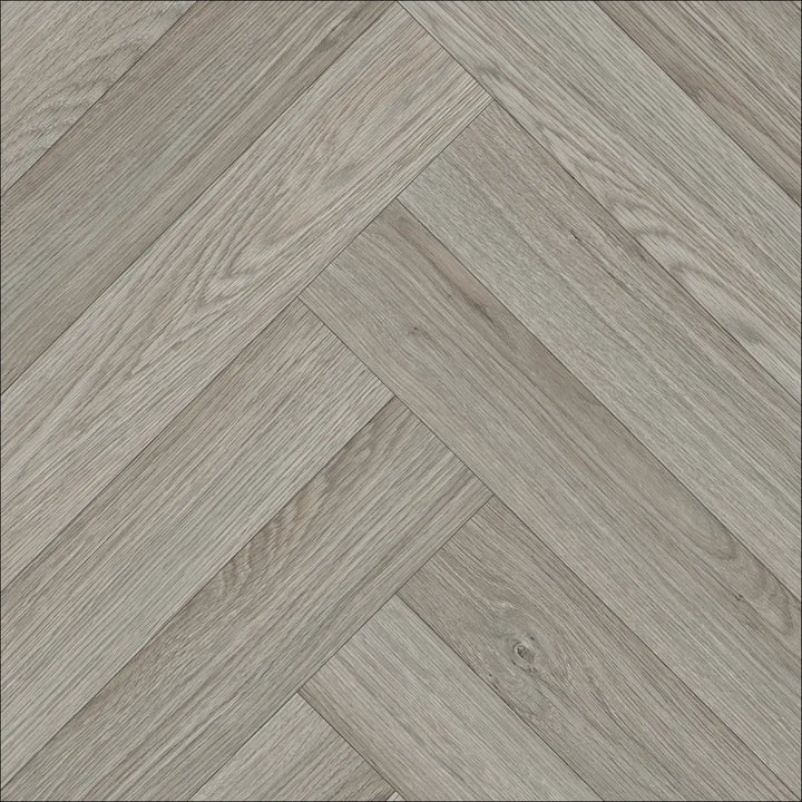 Russet Grey Herringbone Sheet Vinyl | Floor Land UK