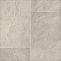 Sepia Grey Tile Effect Sheet Vinyl | Floor Land UK