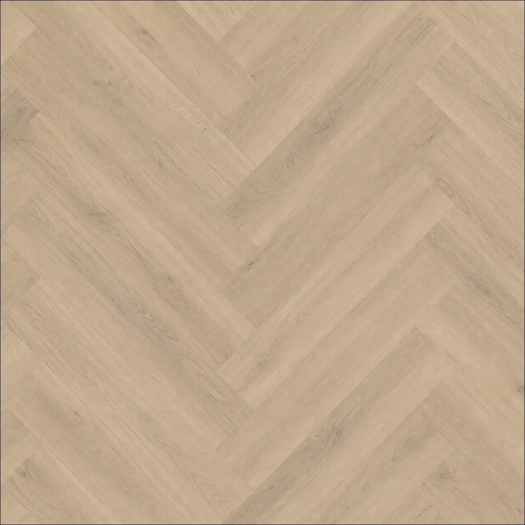 Premium 12mm Herringbone Laminate Grey Oyster Top Shot
