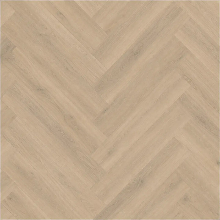 Premium 12mm Herringbone Laminate Grey Oyster Top Shot