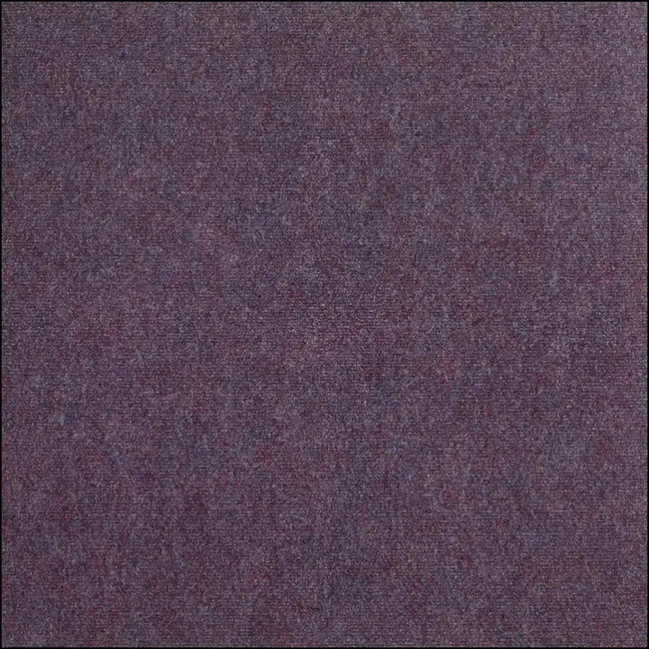 Purple textured primavera contract carpet with subtle heathered pattern and gel backing for commercial spaces