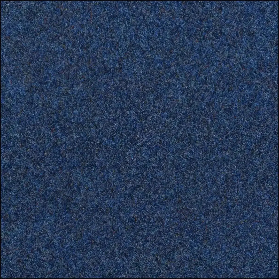 Deep navy blue felt primavera contract carpet with soft texture and gel backing ideal for commercial spaces