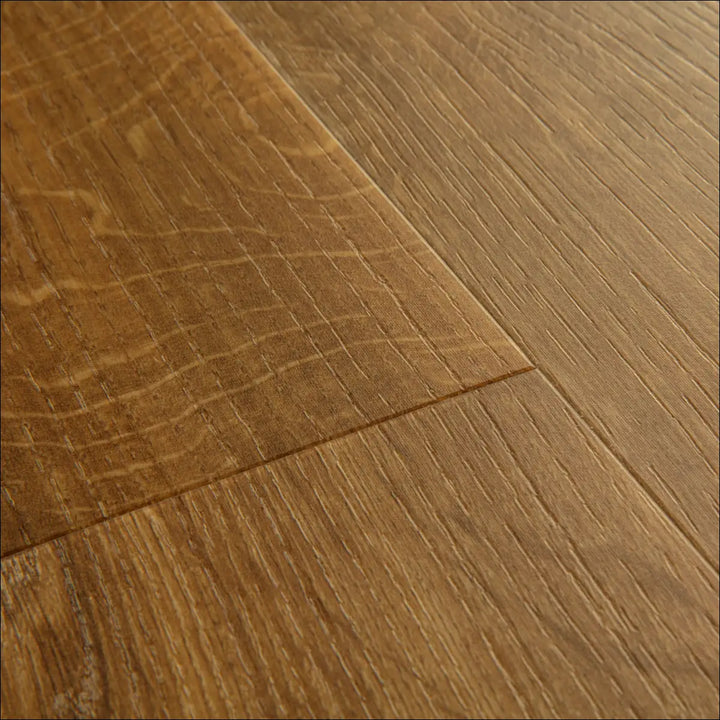 Quick Step Bloom Autumn Oak Brown Dark Brown Luxury Vinyl Flooring | AVMPU40090 Grain Shot