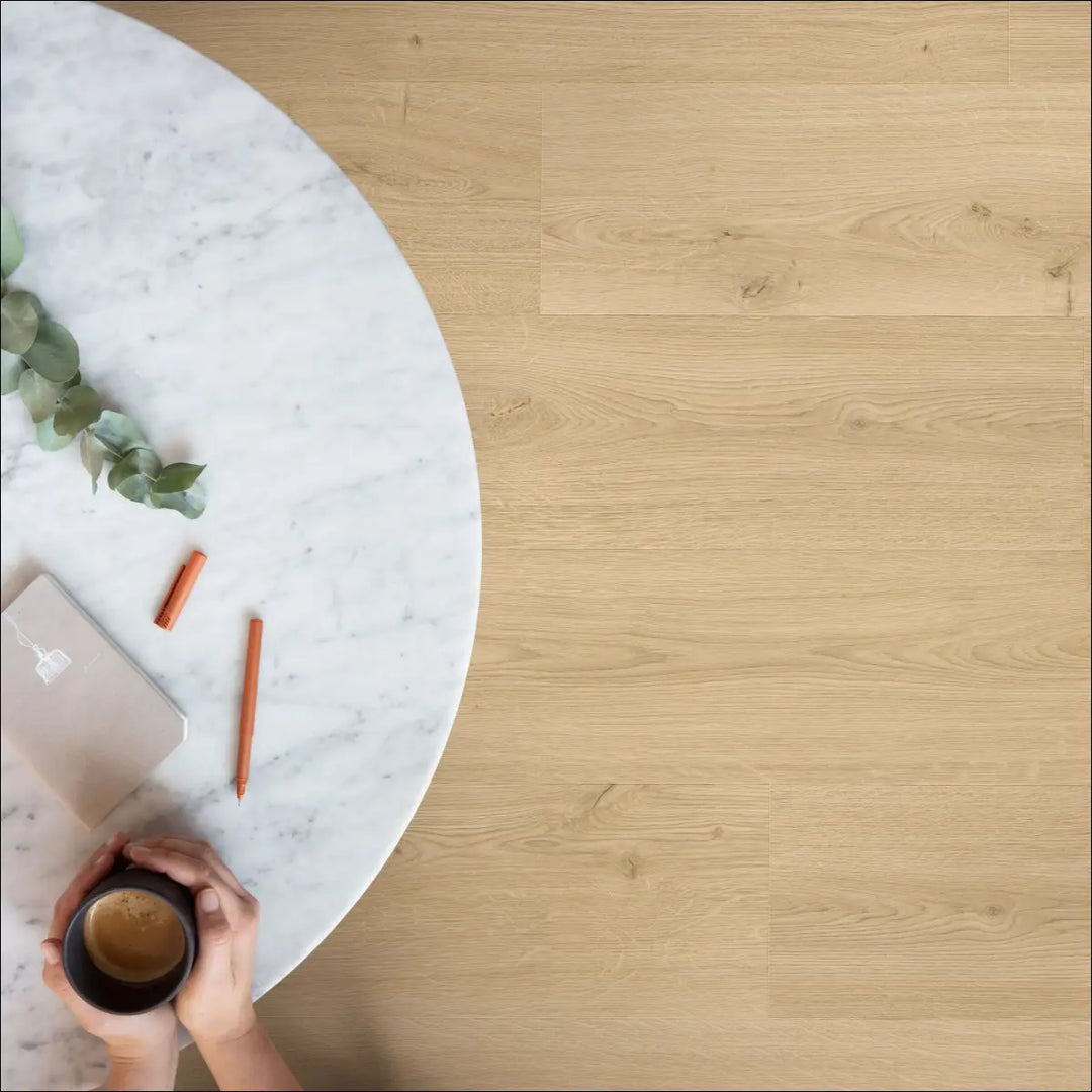 Quick Step Bloom Vinyl Botanic Beige Luxury Vinyl Flooring AVMPU40236 Close Up