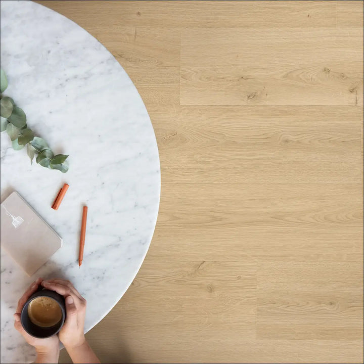 Quick Step Bloom Vinyl Botanic Beige Luxury Vinyl Flooring AVMPU40236 Close Up