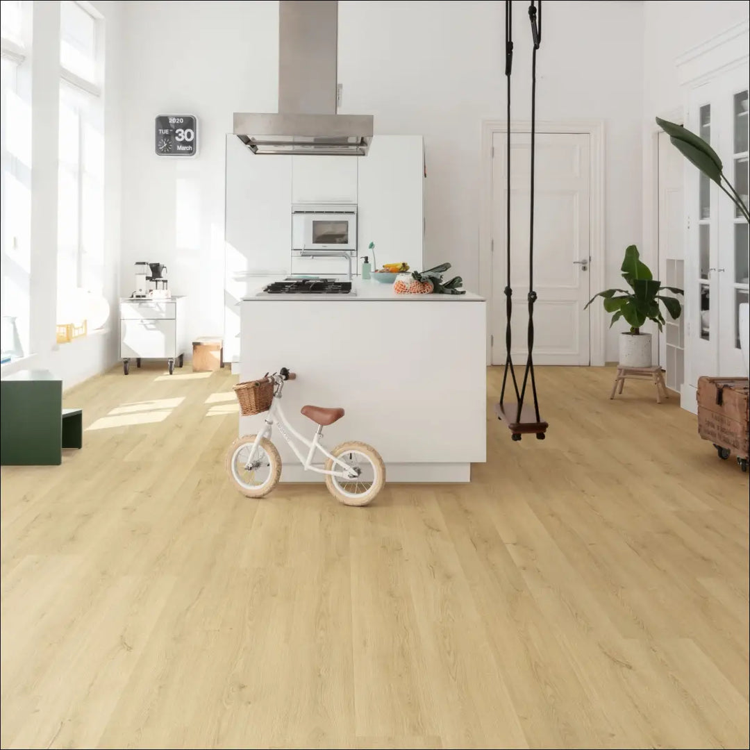 Quick Step Bloom Vinyl Botanic Beige Luxury Vinyl Flooring AVMPU40236