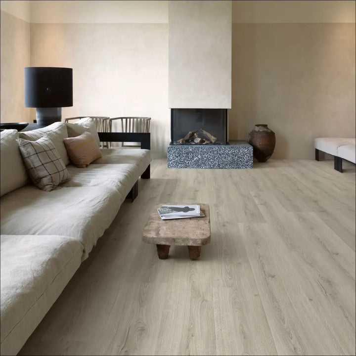 Quick Step Bloom Botanic Grey Luxury Vinyl Flooring AVMPU40237 Lounge
