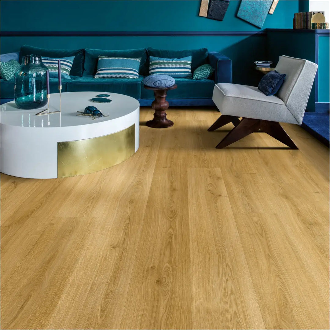 Quick Step Bloom Botanic Smoked Oak Luxury Vinyl Flooring AVMPU40238 Living Room
