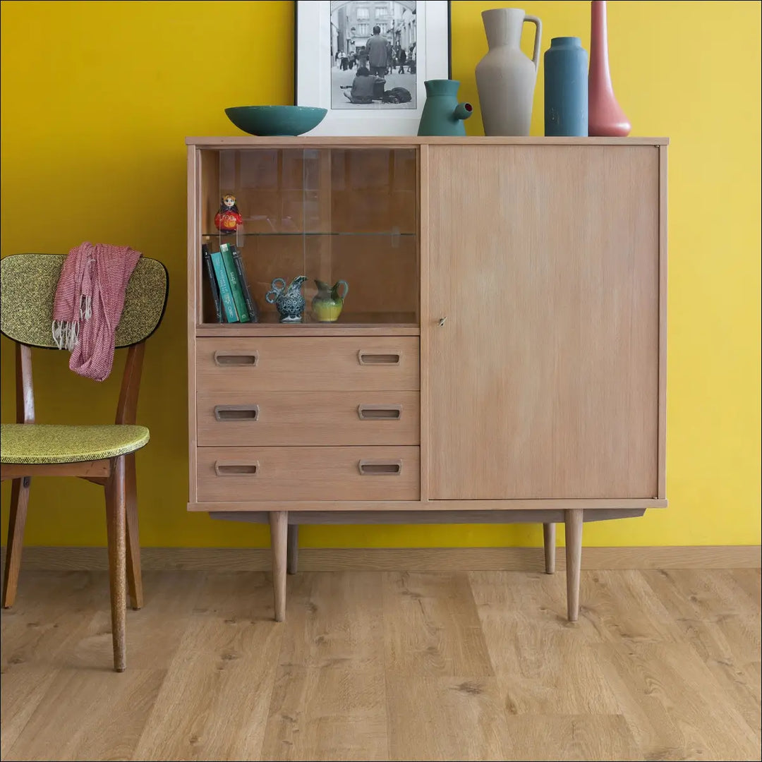 Quick Step Bloom Cotton Oak Natural Luxury Vinyl Flooring | AVMPU40104 Side Board