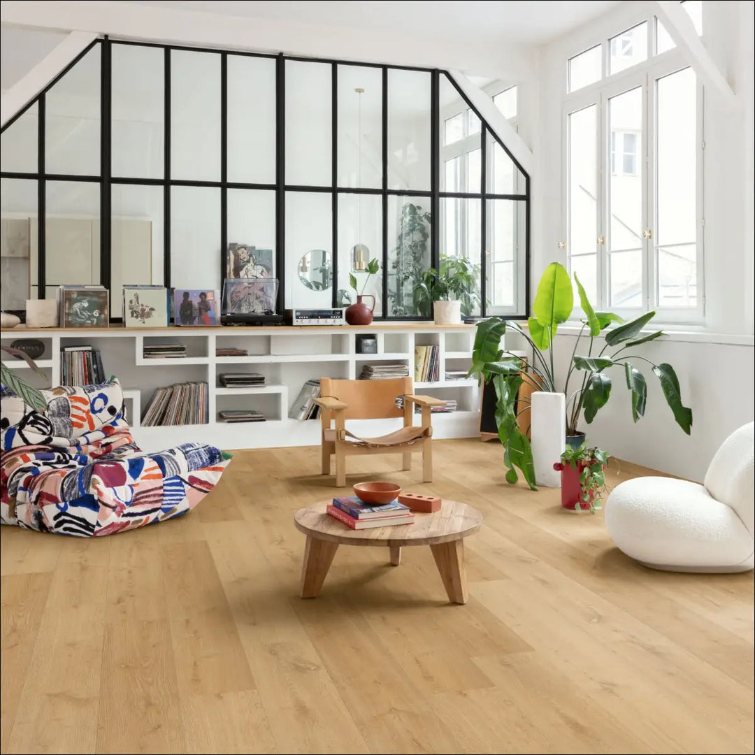 Quick Step Bloom Elegant Oak Natural Luxury Vinyl Flooring | AVMPU40316