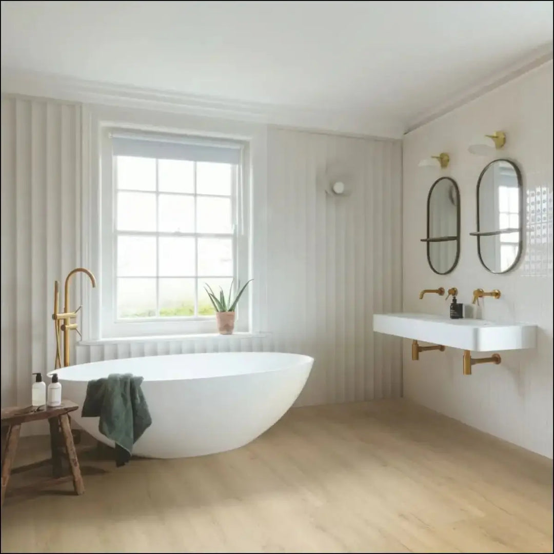 Quick step bloom vinyl botanic beige