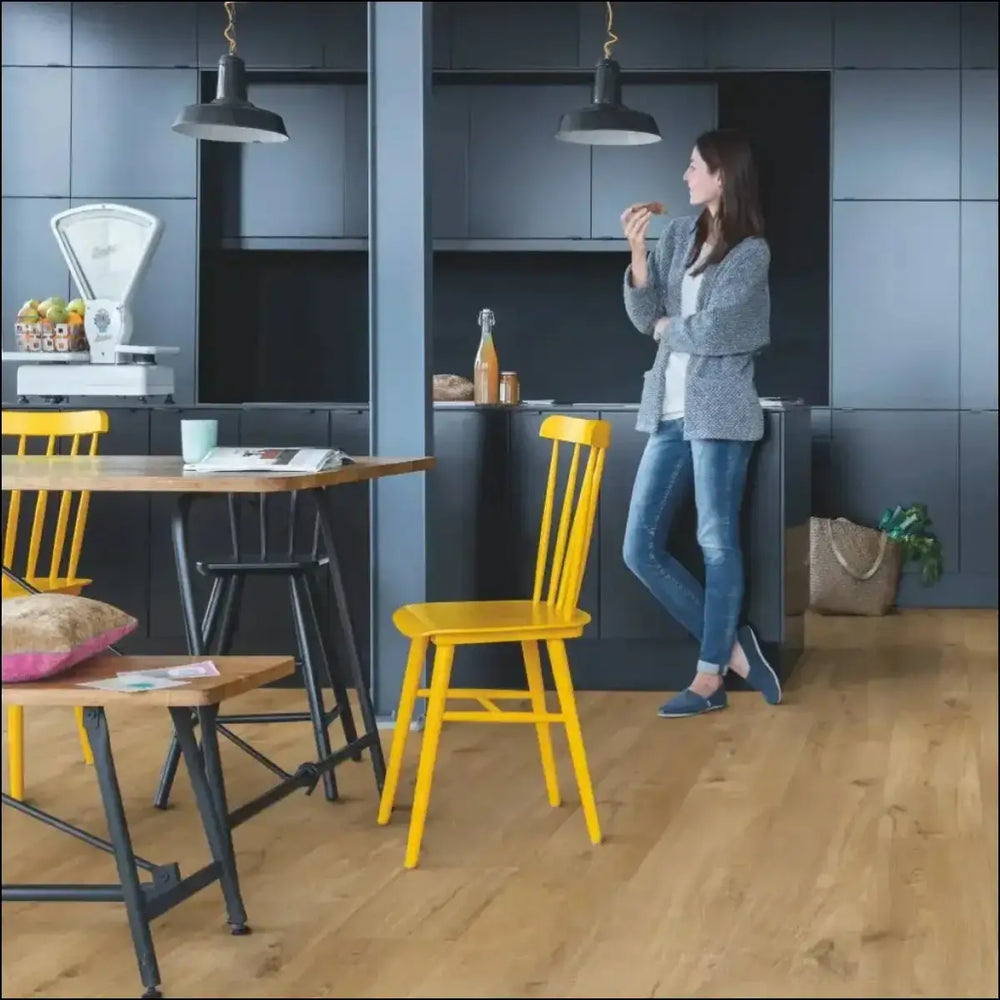 Quick-step bloom vinyl cotton oak natural
