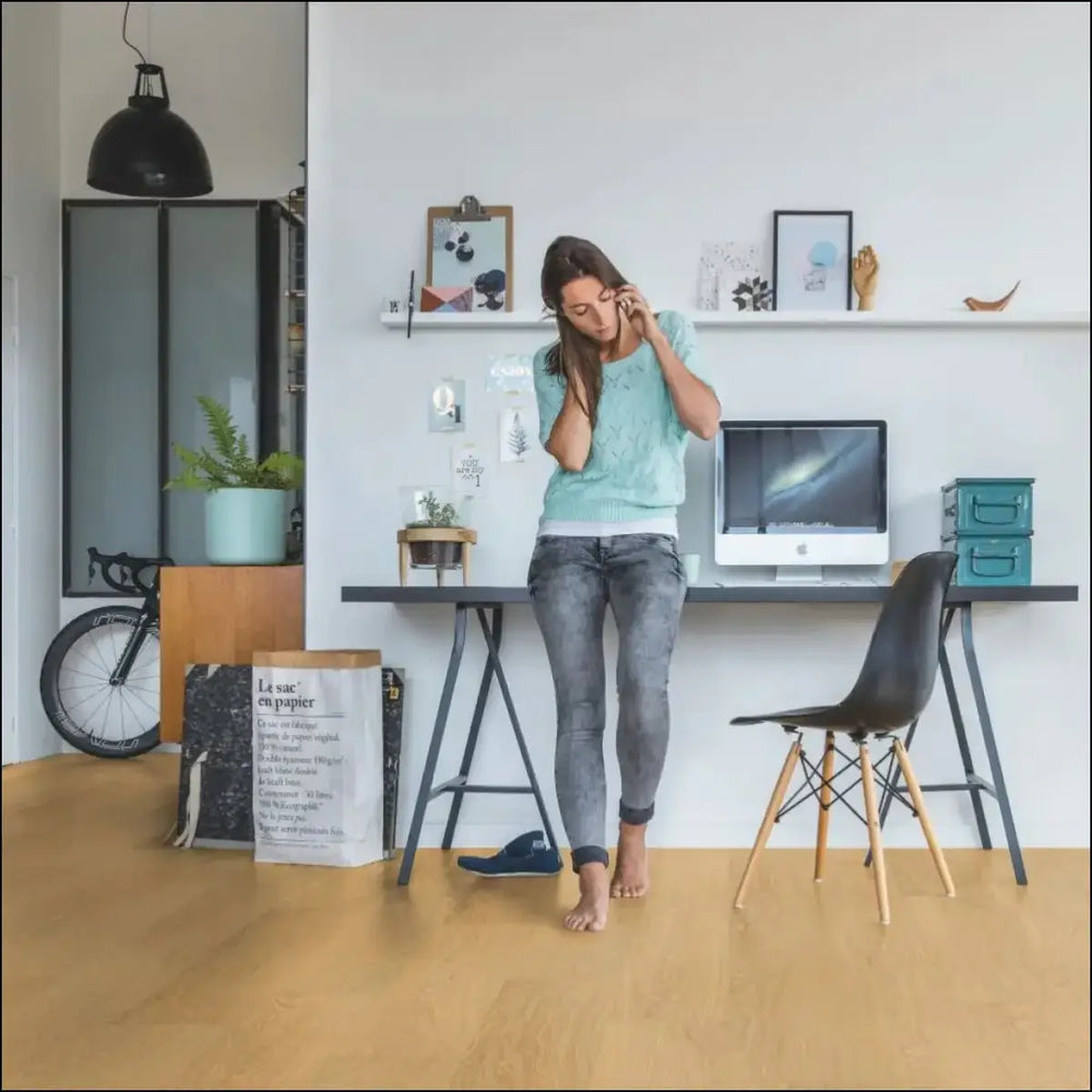 Quick-step bloom vinyl pure oak honey