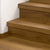 Quick-step bloom vinyl stair cover - botanic caramel oak -