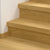 Quick-step bloom vinyl stair cover - brushed oak honey -