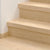 Quick-step bloom vinyl stair cover - pure oak blush -