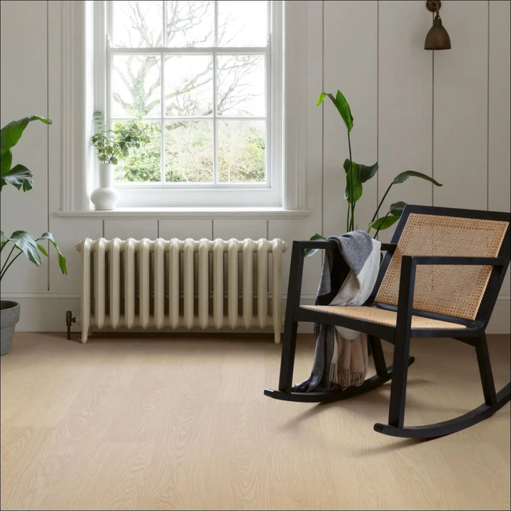 Quick Step Blos Buttermilk Oak Waterproof Luxury Vinyl Flooring | AVSPU40277 Rocking Chair