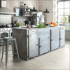 Quick-step blos vinyl canyon oak grey with saw cuts