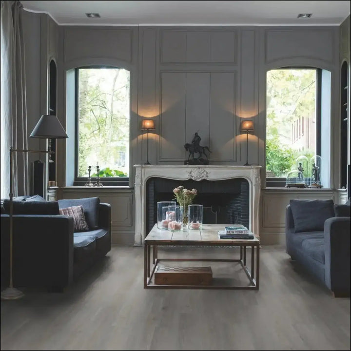 Quick-step blos vinyl silk oak dark grey