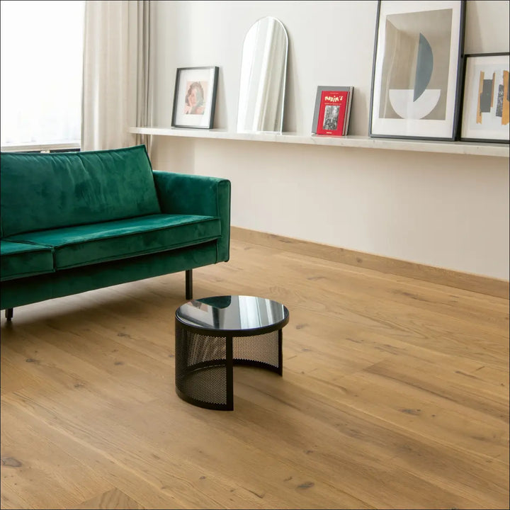 Quick Step Cascada Desert Oak Extra Matt Interior with Matching Skirting Boards