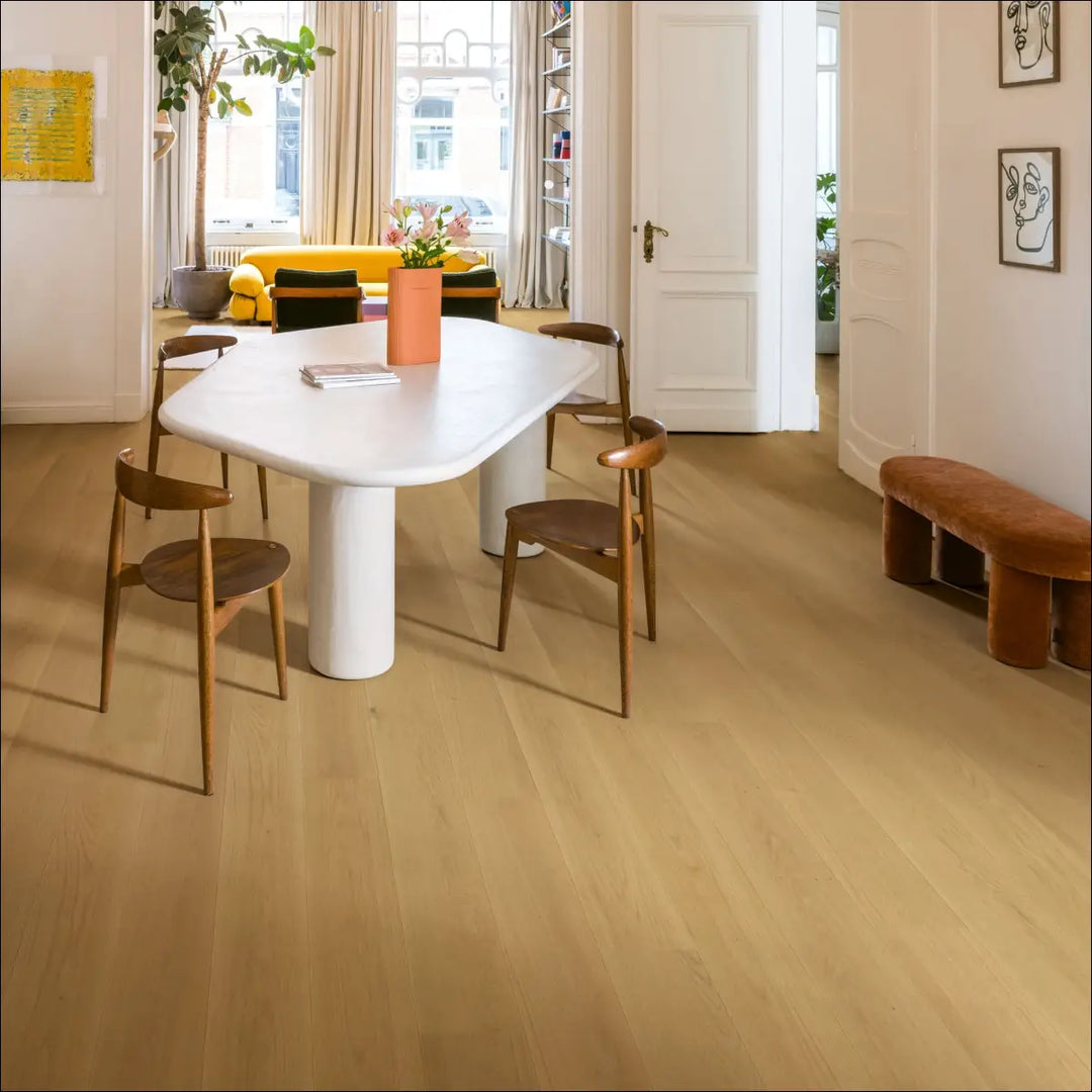 Quick Step Cascada Leather Oak Extra Matt Engineered Wood Flooring CASC6029 Interior